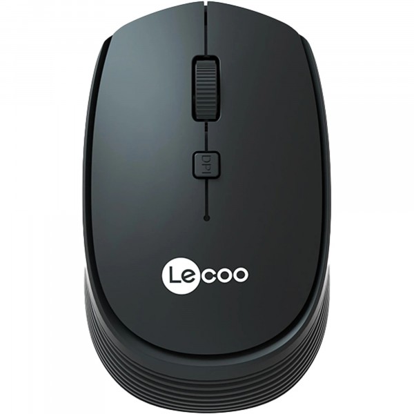 MOUSE SEM FIO WS202 PRETO LECOO